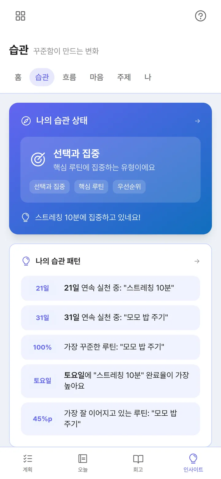 습관